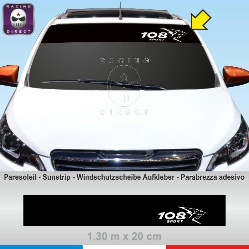 PEUGEOT 108 SPORT Windshiel decal  PEUGEOT