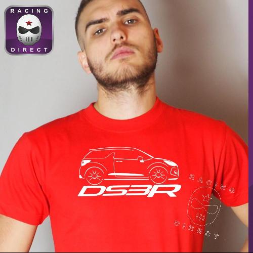 DS3 Racing Herren T-Shirt rot / weiss CITROEN